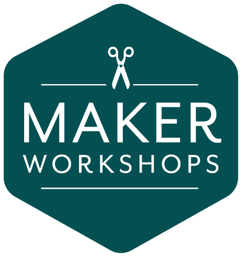 Maker Workshops logo.